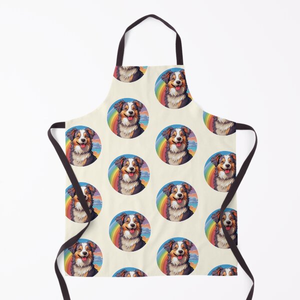 Item preview, Funny Australian Shepherd Colorful Rainbow Cute Mom Dad Kids designed and sold by rafaeltto.