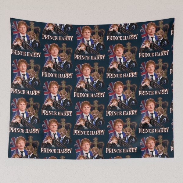 Item preview, Prince Harry Parody T-Shirt Vintage Collage designed and sold by Teartynuy.