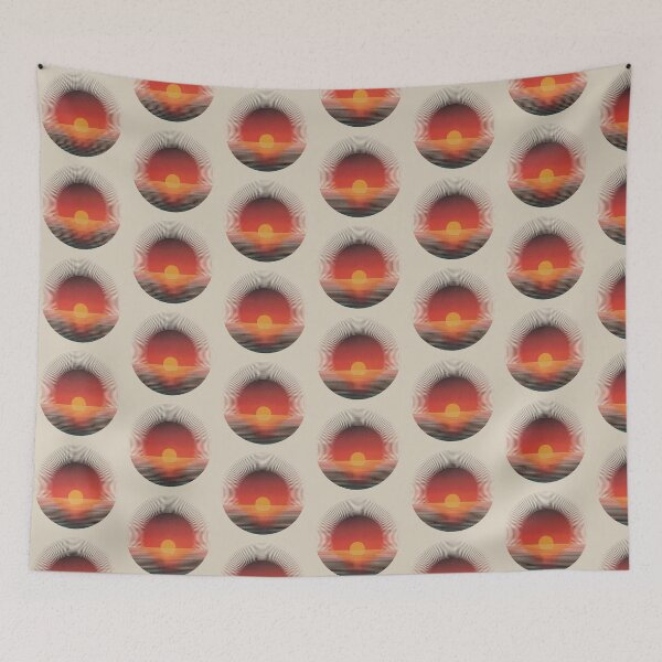 Item preview, Retro Sunset Gift for Dad Minimalist Sunrise Horizon designed and sold by PixelQ.