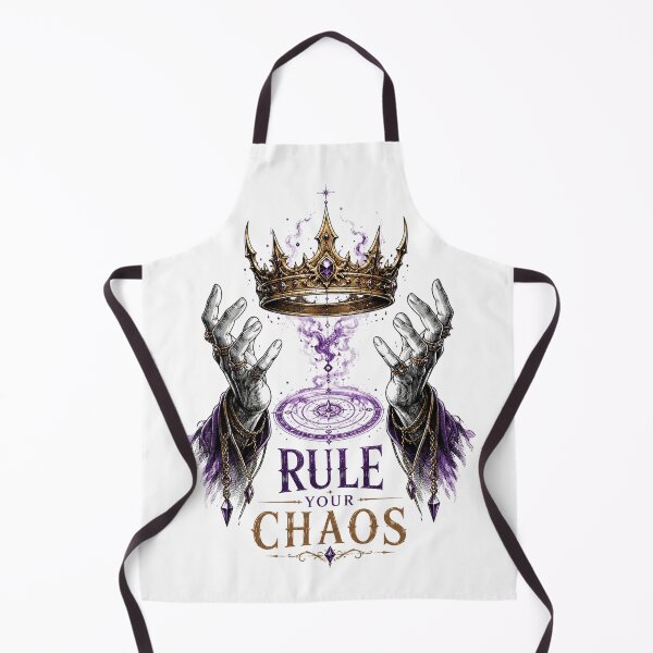Item preview, Rule Your Chaos Magical Crown Fantasy Leadership Illustration designed and sold by the-dovlat.
