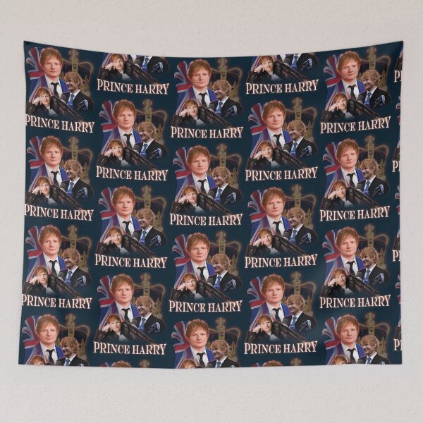 Item preview, Prince Harry Parody T-Shirt Vintage Collage designed and sold by Teartynuy.