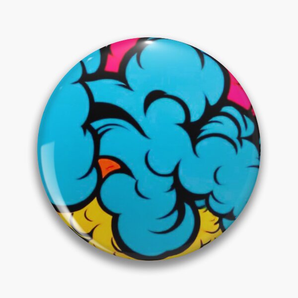 Item preview, Colorful Graffiti Smoke Pop Art Comic Cloud Abstract Pattern designed and sold by LYAN-STORE.