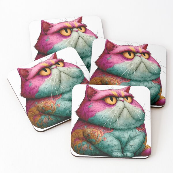 Item preview, Funny  fat cat design designed and sold by GGAUL.