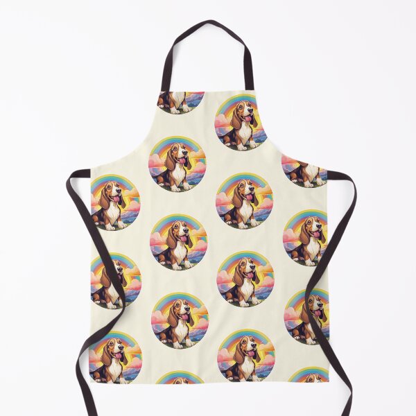 Item preview, Funny Basset Hound Colorful Rainbow Cute Mom Dad Kids designed and sold by rafaeltto.