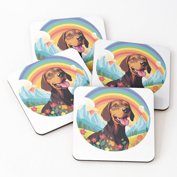 Item preview, Funny Bavarian Mountain Scent Hound Colorful Rainbow Cute Mom Dad Kids designed and sold by rafaeltto.
