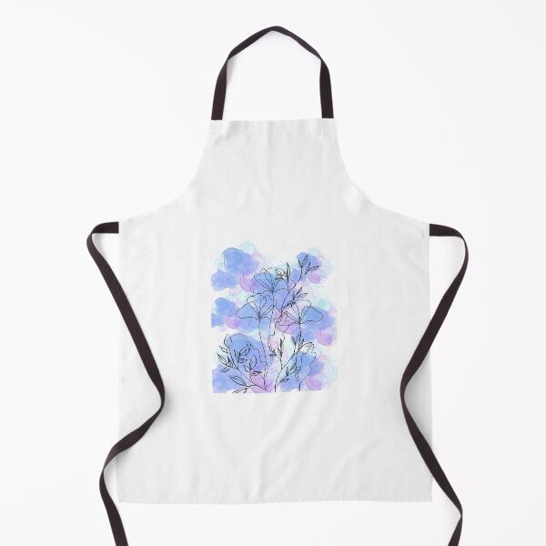 Item preview, Watercolor Floral Line Art Illustration – Soft Pastel Botanical Design designed and sold by EdgeSphere.