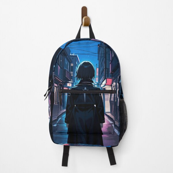 Item preview, Anime - Coat Symbol Night Alley Neon Walk designed and sold by AnimeShin.