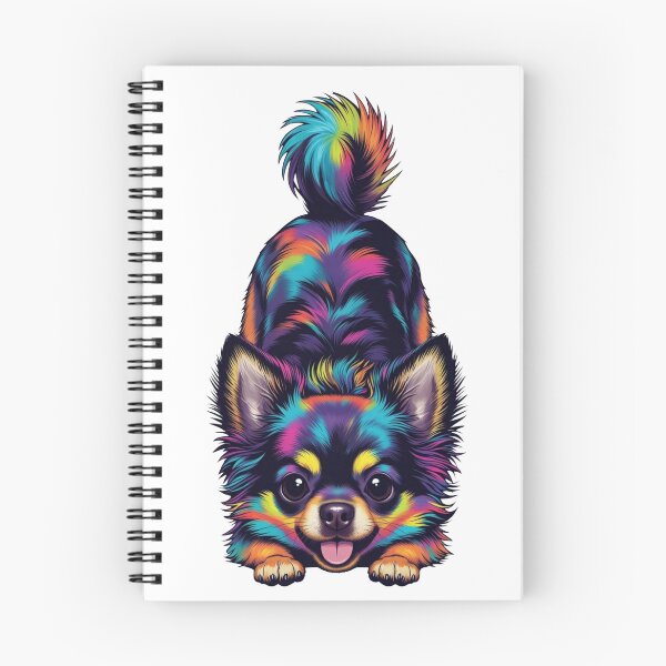 Item preview, Sassy Neon Rebel Chihuahua – Playful Cyber Attitude designed and sold by design-rebell.
