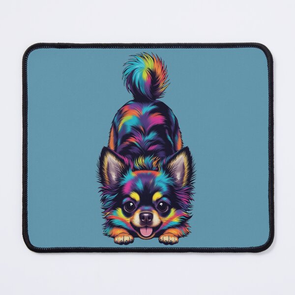Item preview, Sassy Neon Rebel Chihuahua – Playful Cyber Attitude designed and sold by design-rebell.