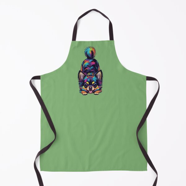 Item preview, Sassy Neon Rebel Chihuahua – Playful Cyber Attitude designed and sold by design-rebell.