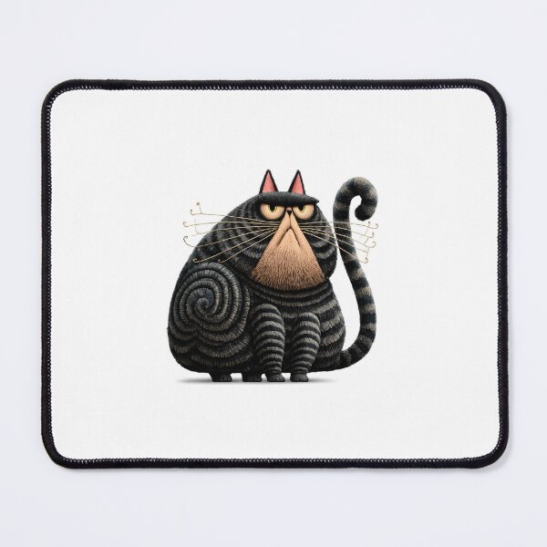 Item preview, Funny fat cat design designed and sold by GGAUL.