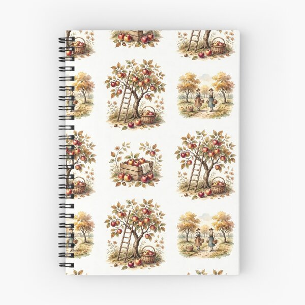 Item preview, Apple Orchard Harvest Autumn Pattern designed and sold by Canvas-Whispers.