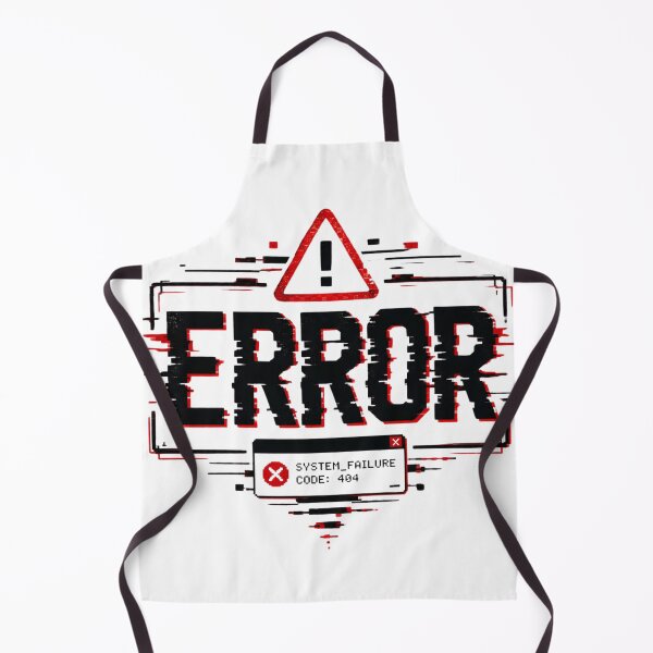 Item preview, Error System Failure Code 404 | Glitch Art Design | Funny Programmer Coder Gamer Gift designed and sold by QuirkyCloud Designs.