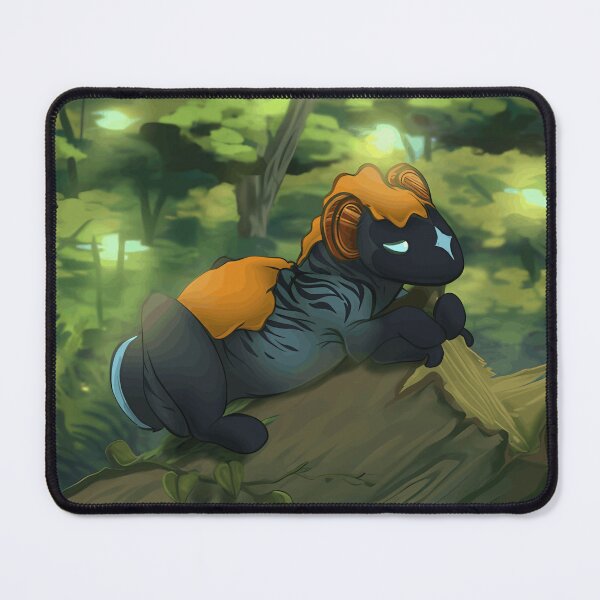 Item preview, Little Forest Creature Reading on a Log designed and sold by Dyasveria.