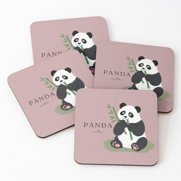 Artikelvorschau, Niedlicher Panda – Grünes Bambusdesign entworfen und verkauft von Aliss20.