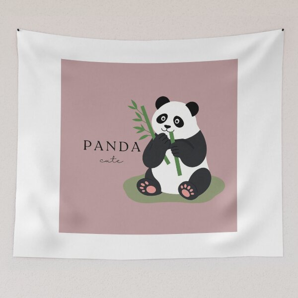 Item preview, Cute Panda – Green Bamboo Design designed and sold by Aliss20.