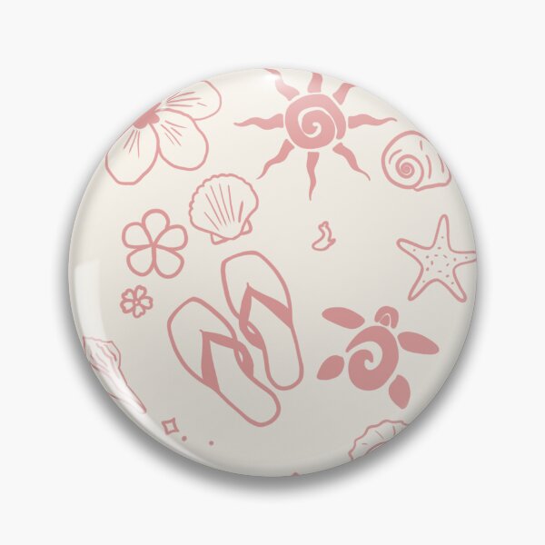 Item preview, Minimalist Summer Time Vibes - Pastel Pink designed and sold by MushroomTeddy.