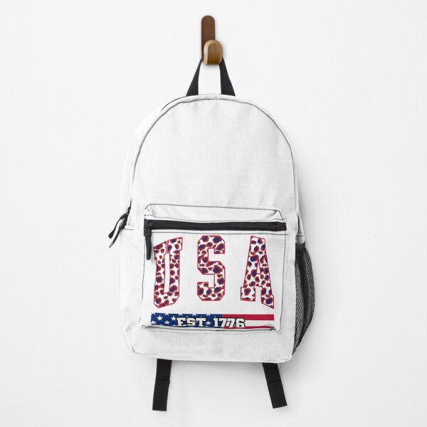 Item preview, USA Est 1776 Patriotic Leopard Print Flag Design designed and sold by DjFreeq.