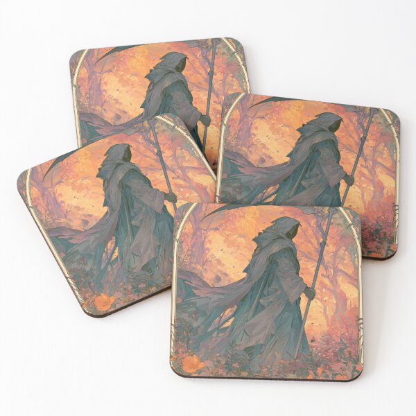 Item preview, Art nouveau Death designed and sold by MendaciousMina.