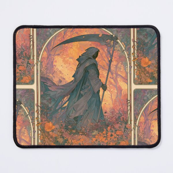Item preview, Art nouveau Death designed and sold by MendaciousMina.