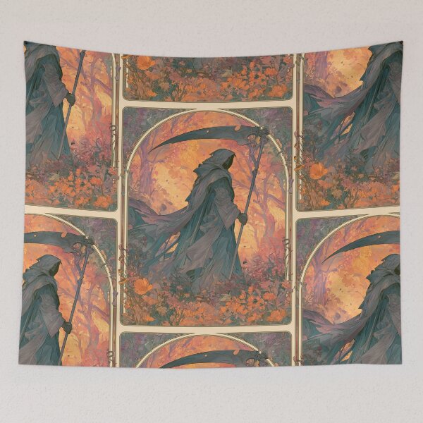 Item preview, Art nouveau Death designed and sold by MendaciousMina.
