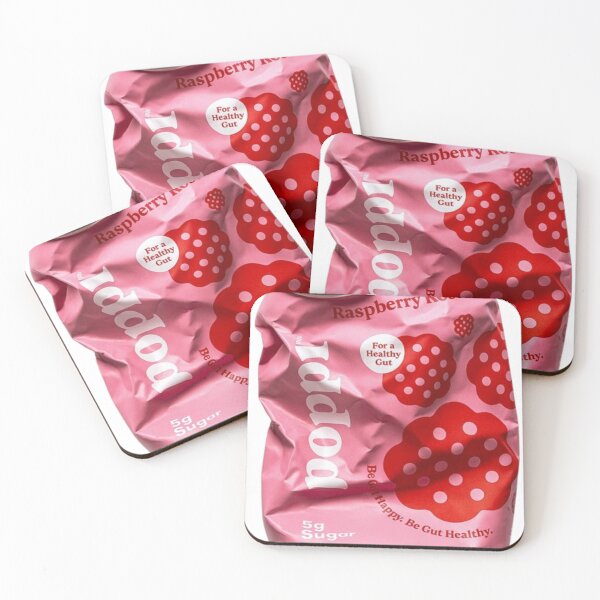 Item preview, Crushed Pink Raspberry Rose Soda Can – Floral Grunge Sticker designed and sold by Mustangana.