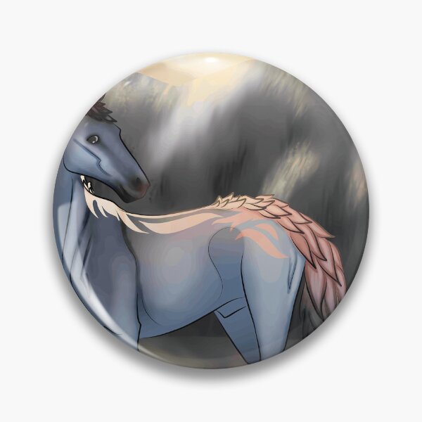 Item preview, Blue Fantasy Horse in the Mountain Sunset designed and sold by Dyasveria.