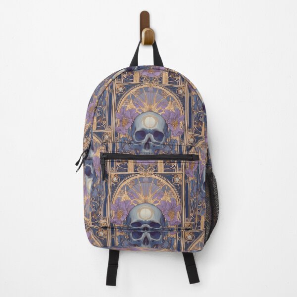 Item preview, Art nouveau skull designed and sold by MendaciousMina.
