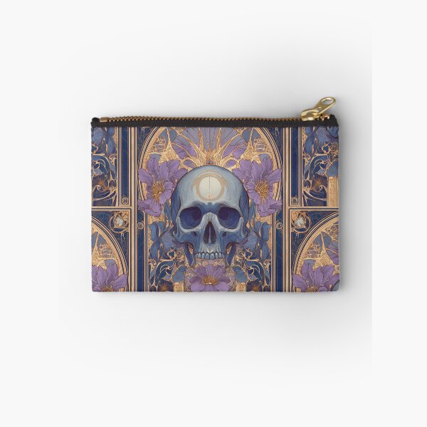 Item preview, Art nouveau skull designed and sold by MendaciousMina.