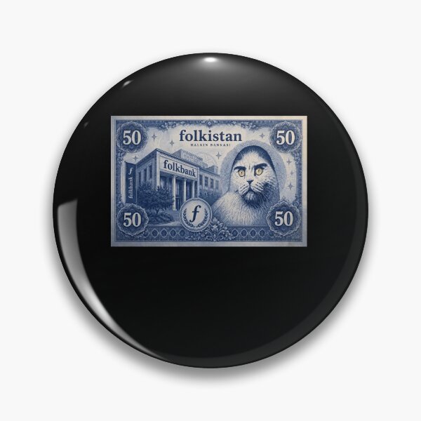 Item preview, Folkbank Folk Valley Cat Bank Note Meme designed and sold by elderberry.