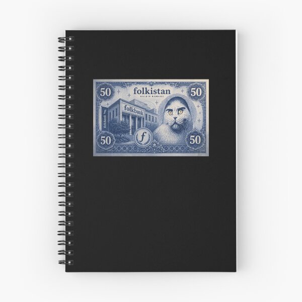 Item preview, Folkbank Folk Valley Cat Bank Note Meme designed and sold by elderberry.