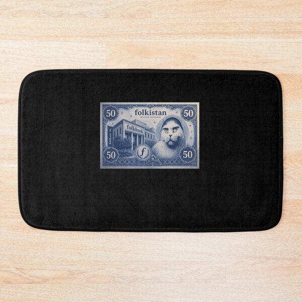Item preview, Folkbank Folk Valley Cat Bank Note Meme designed and sold by elderberry.