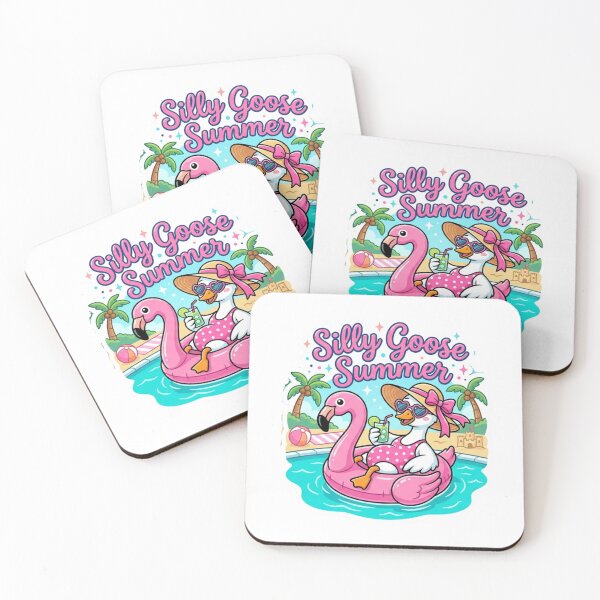 Item preview, Silly Goose Summer - Summer design designed and sold by RahRahsCreation.