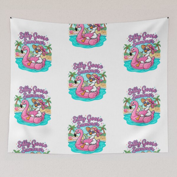Item preview, Silly Goose Summer - Summer design designed and sold by RahRahsCreation.