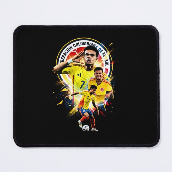 Item preview, Luis Díaz Colombia Football Legend | Halftone Soccer Poster Art designed and sold by MoodPrint25.