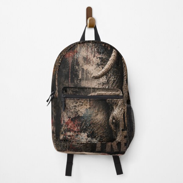 Item preview, Not Trends Elephant Industrial Stoic Founder Canvas Print designed and sold by SavannaStrikes.