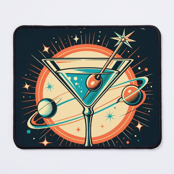 Item preview, Welcome To The Atomic Martini Club in Orbit designed and sold by Lee Hiller Designs.