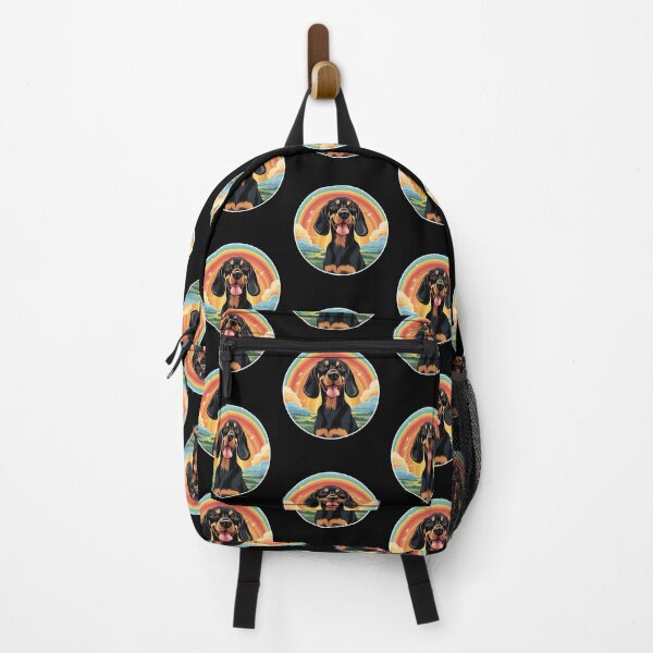 Item preview, Funny Black and Tan Coonhound Colorful Rainbow Cute Mom Dad Kids designed and sold by rafaeltto.