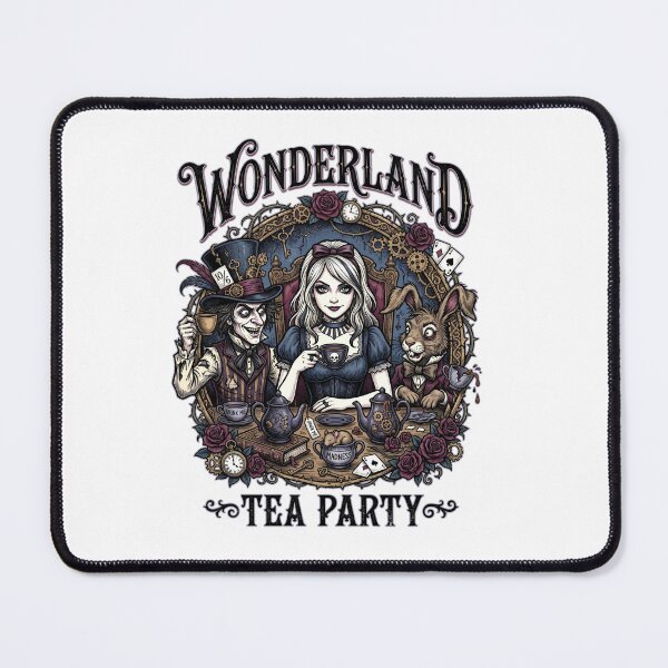 Item preview, Gothic Steampunk Alice Mad Hatter Wonderland Tea Party designed and sold by LiluGross.