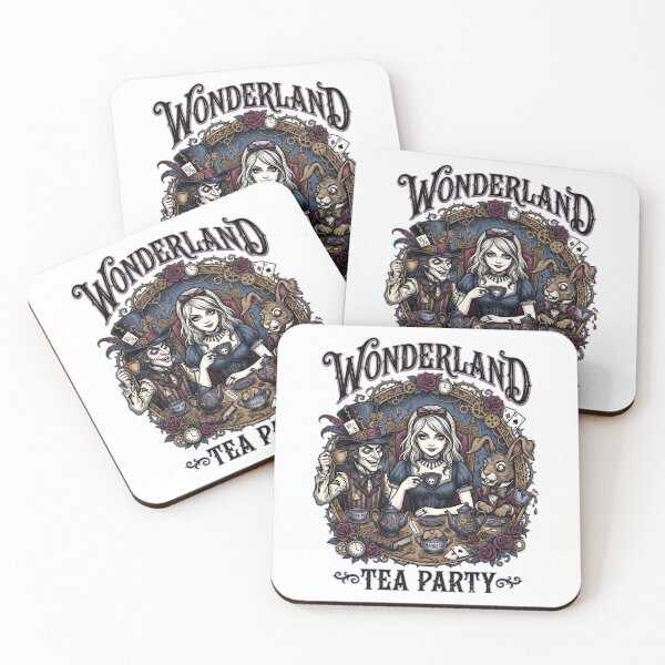 Item preview, Gothic Steampunk Alice Mad Hatter Wonderland Tea Party designed and sold by LiluGross.