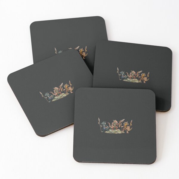 Item preview, Scaley Skirmishers Kobold Trio RPG Sticker designed and sold by AestheticRPG .