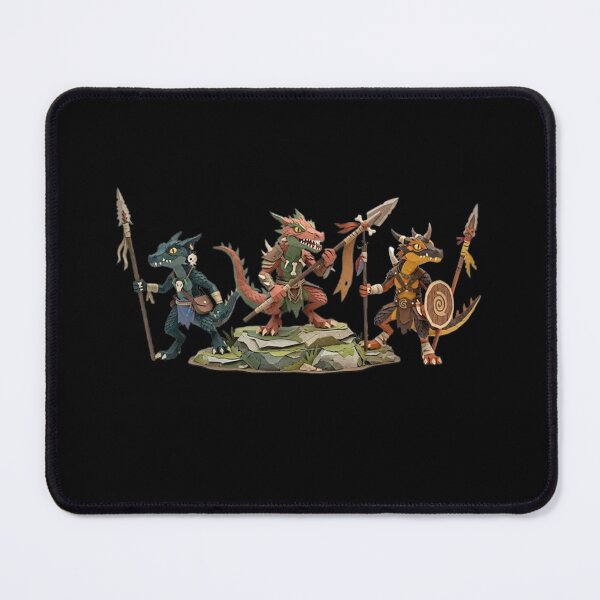 Item preview, Scaley Skirmishers Kobold Trio RPG Sticker designed and sold by AestheticRPG .