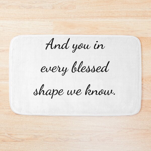 Item preview, “And you in every blessed shape we know.” - handwriting black designed and sold by ariksworld.
