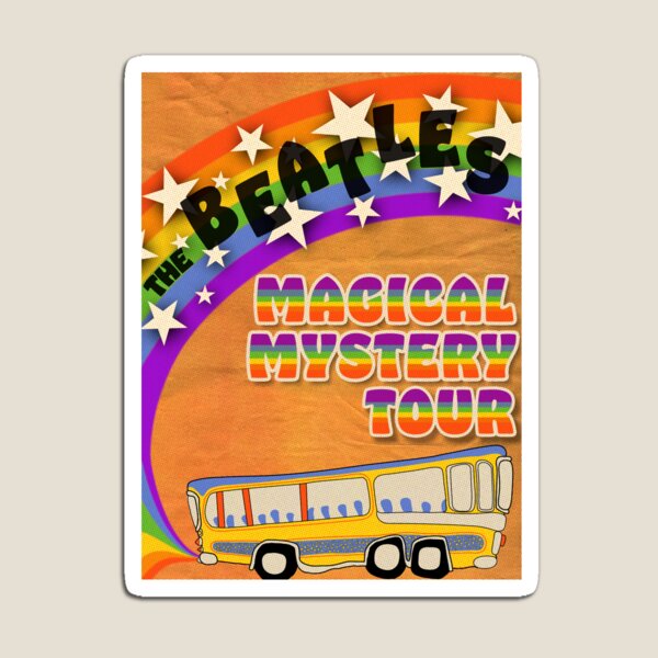 Item preview, Magical Mystery Tour Poster designed and sold by reverierags.