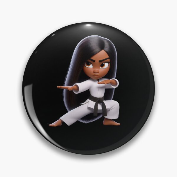 Item preview, Cute Karate Girl designed and sold by blindninja.