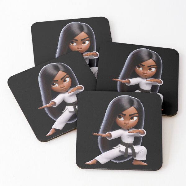 Item preview, Cute Karate Girl designed and sold by blindninja.