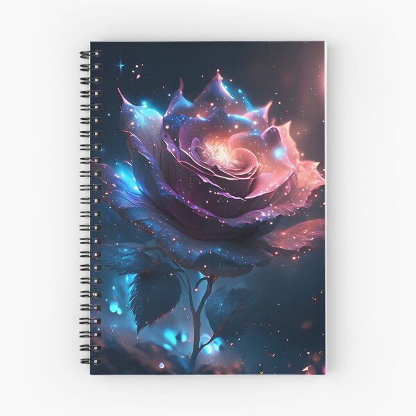 Item preview, Glowing Rose Flower Fantasy Art designed and sold by stylishdzign.