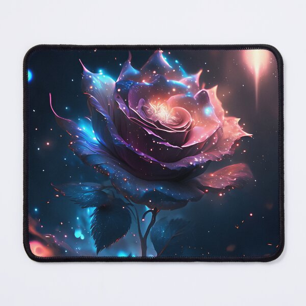 Item preview, Glowing Rose Flower Fantasy Art designed and sold by stylishdzign.