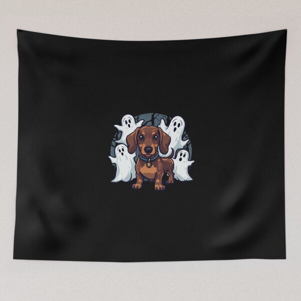 Item preview, Haunted Dachshund Stroll Funny Gifts designed and sold by Domel9674.