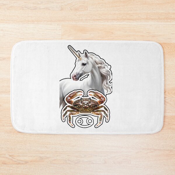 Item preview, Cancer Zodiac Crab Unicorn Tee designed and sold by Zodiac Celestial Art.